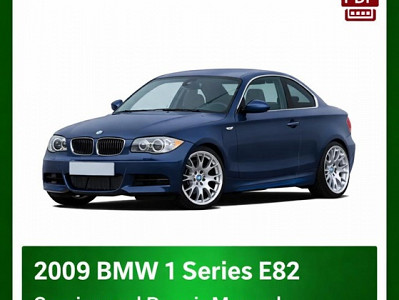 2009 BMW 1 Series E82 repair manual