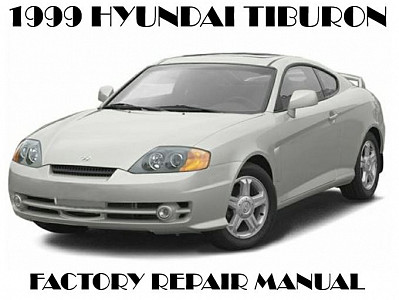1999 Hyundai Tiburon repair manual