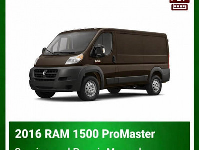2016 Ram 1500 ProMaster repair manual -VIN specific PDF