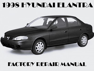 1998 Hyundai Elantra repair manual