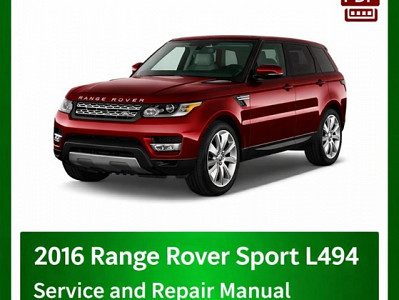 2016 Range Rover Sport L494 repair manual