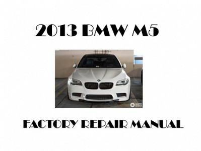2013 BMW M5 repair manual
