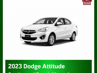 2023 Dodge Attitude repair manual