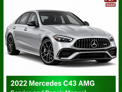 2022 Mercedes C43 AMG repair manual
