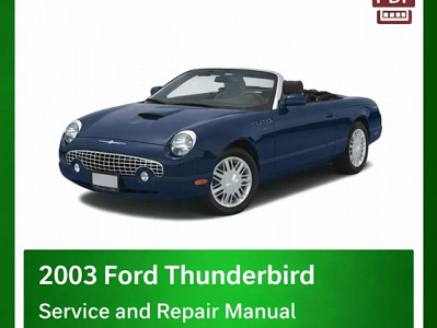 2003 Ford Thunderbird repair manual