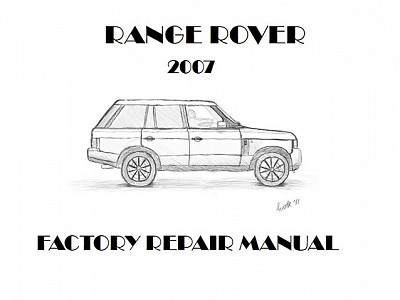 2007 Range Rover L322 repair manual downloader