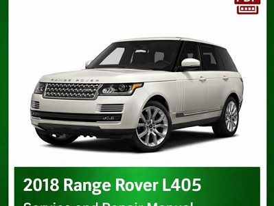 2018 Range Rover L405 repair manual