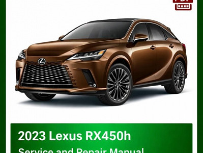 2023 Lexus RX450h repair manual - VIN specific PDF