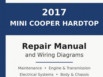 2017 Mini Cooper Hardtop repair manual
