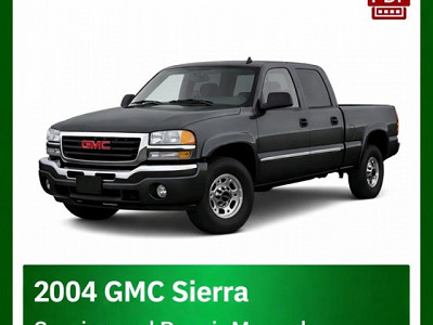 2004 GMC Sierra repair manual