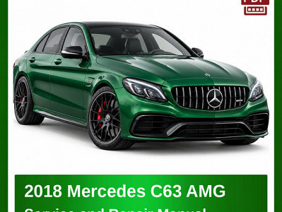 2018 Mercedes C63 AMG repair manual