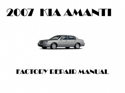 2007 Kia Amanti repair manual