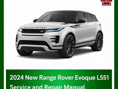 2024 New Range Rover Evoque L551 repair manual
