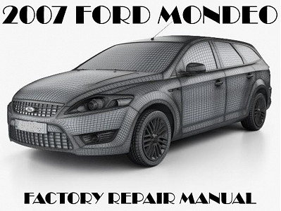 2007 Ford Mondeo repair manual