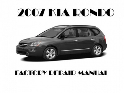 2007 Kia Rondo repair manual