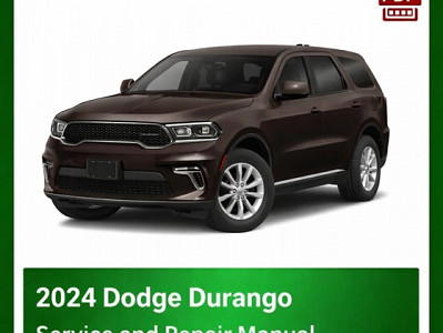 2024 Dodge Durango repair manual