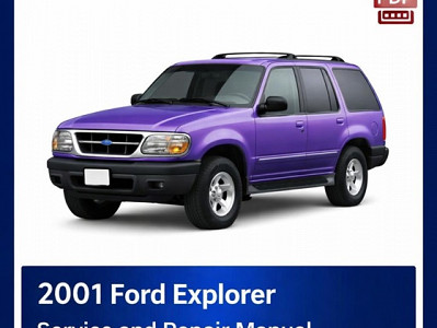 2001 Ford Explorer repair manual