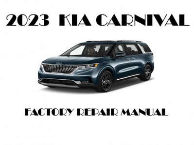 2023 Kia Carnival repair manual