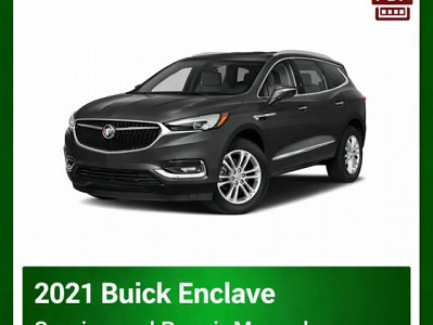 2021 Buick Enclave repair manual