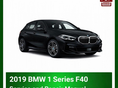 2019 BMW 1 Series F40 repair manual