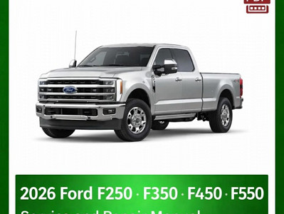 2026 Ford F250-F550 repair manual