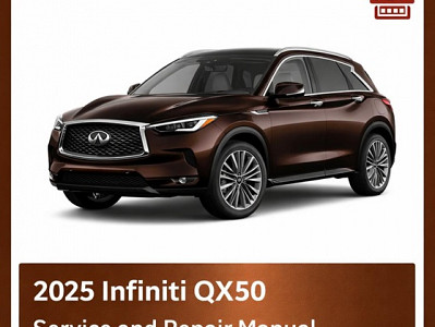 2025 Infiniti QX50 Repair Manual