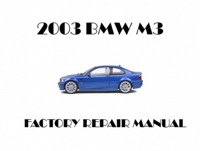 2003 BMW M3 repair manual