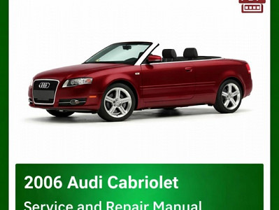 2006 Audi Cabriolet repair manual