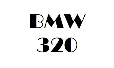 BMW 320 Workshop Manual