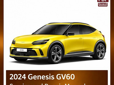 2024 Genesis GV60 Repair Manual