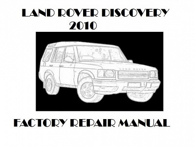 2010 Land Rover Discovery repair manual downloader