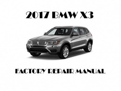 2017 BMW X3 repair manual