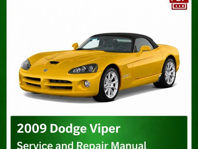 2009 Dodge Viper repair manual