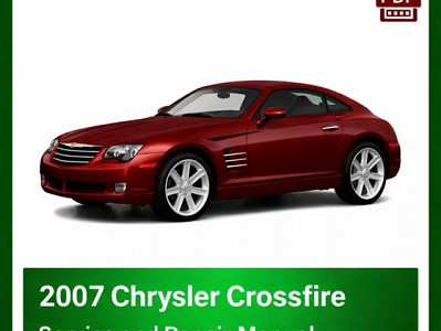 2007 Chrysler Crossfire repair manual