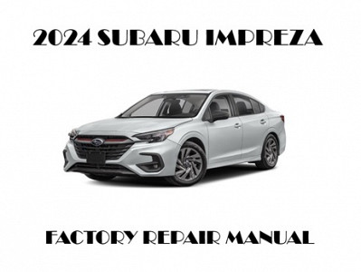 2024 Subaru Impreza repair manual