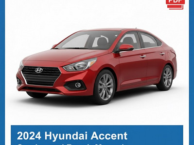 2024 Hyundai Accent repair manual