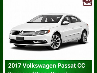 2017 Volkswagen Passat CC repair manual