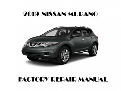 2019 Nissan Murano repair manual