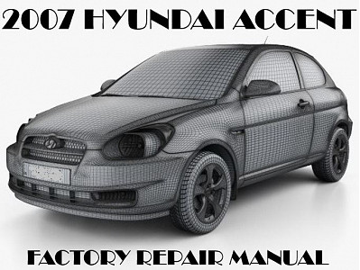 2007 Hyundai Accent repair manual