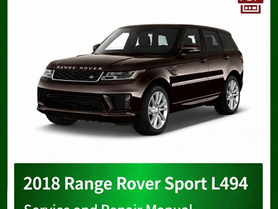 2018 Range Rover Sport L494 repair manual