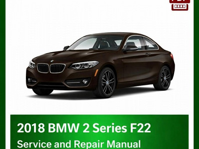 2018 BMW 2 Series F22 repair manual