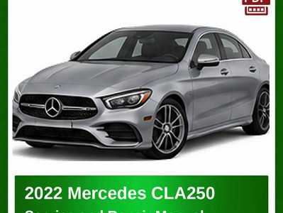 2022 Mercedes CLA250 repair manual