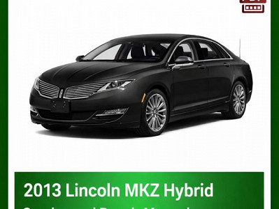 2013 Lincoln MKZ Hybrid repair manual