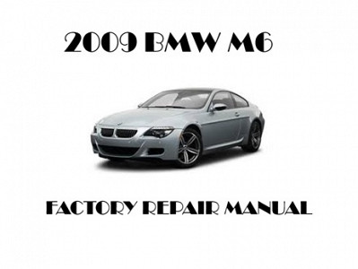 2009 BMW M6 repair manual