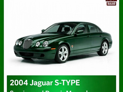 2004 Jaguar S-TYPE repair manual