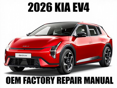 2026 Kia EV4 repair manual