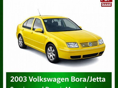 2003 Volkswagen Bora/Jetta repair manual