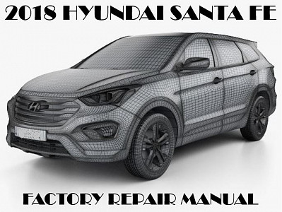 2018 Hyundai Santa Fe repair manual