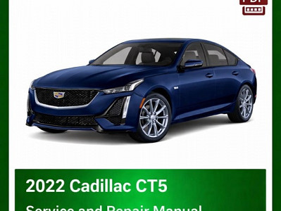 2022 Cadillac CT5 repair manual