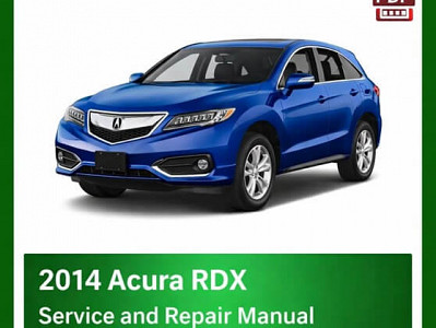 2014 Acura RDX repair manual - VIN specific